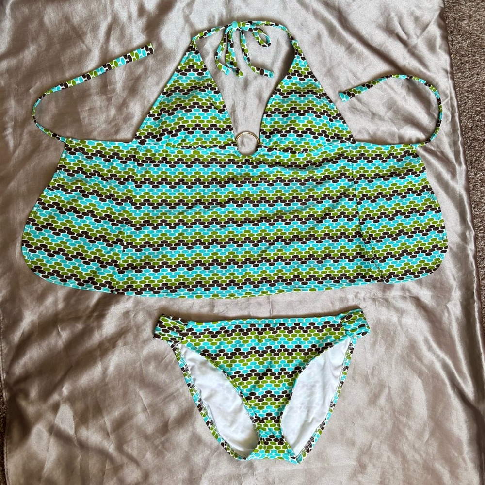 Mossimo bikini Top M Bottom L